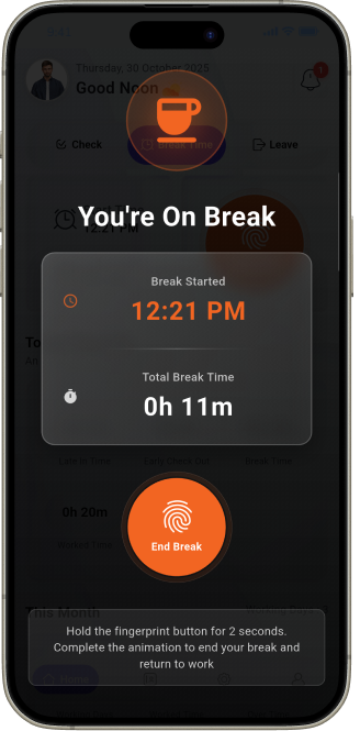 Trusted HRM app screen 6