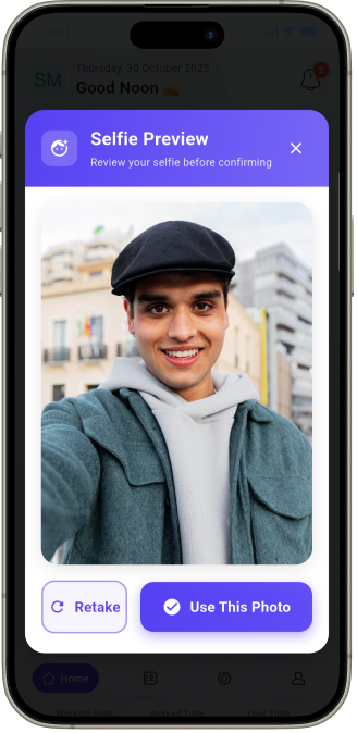 Trusted HRM app screen 4